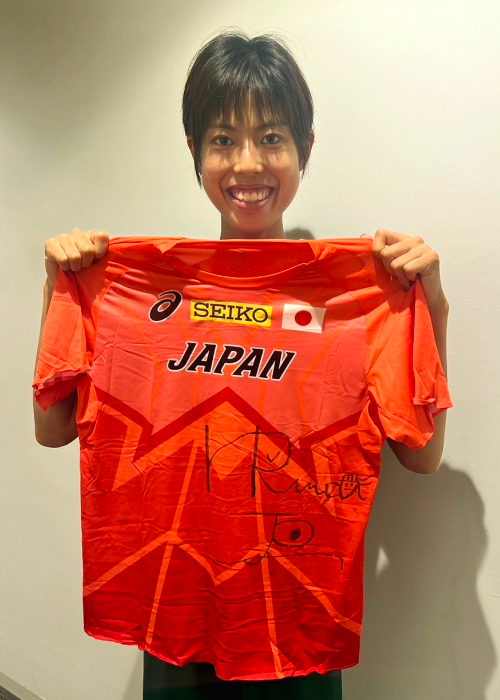 陸上日本選手権Tシャツ　選手サイン入り HATTRICK（ハットトリック）-挑戦者の想いをファンへ届ける公式