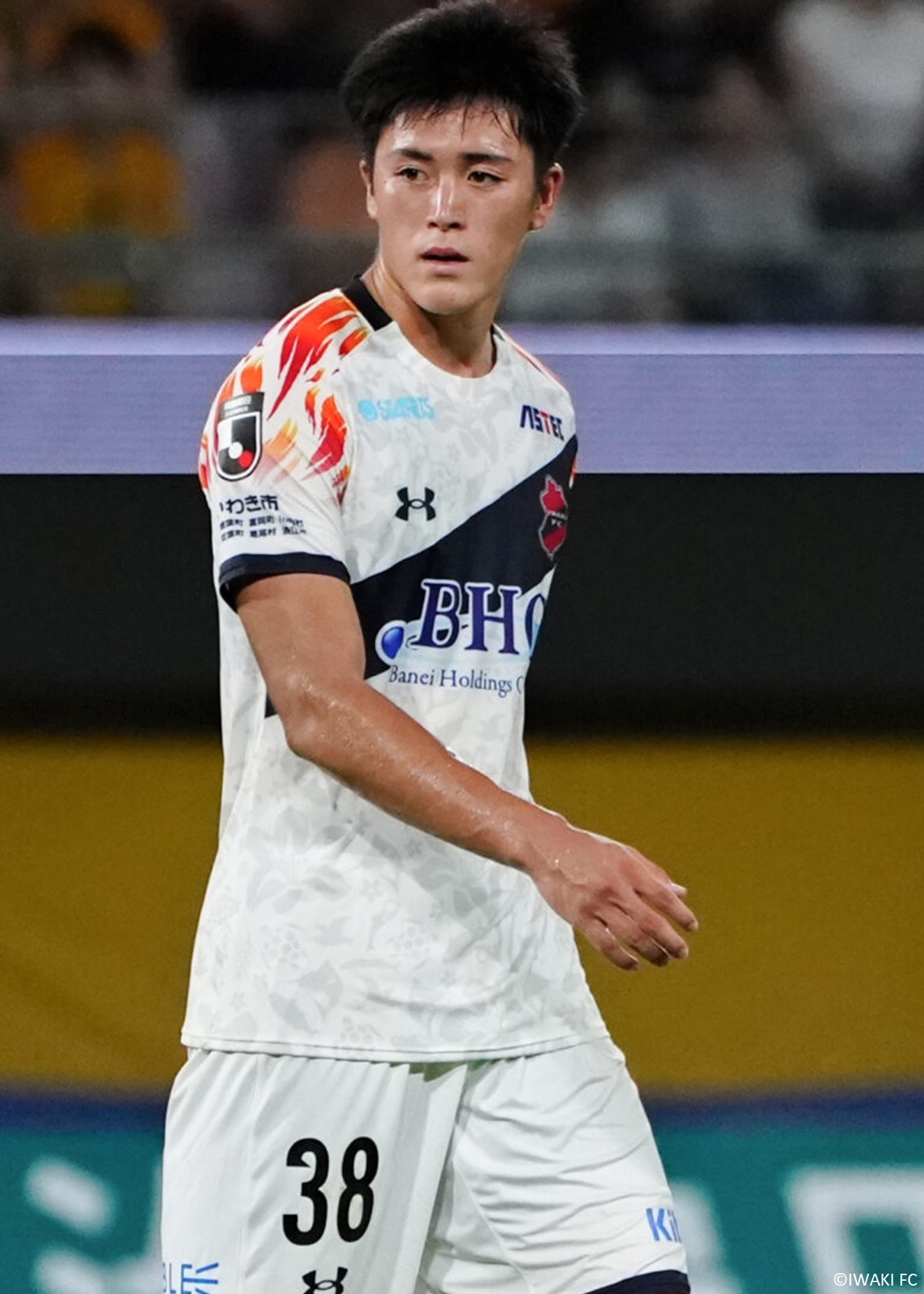 新品直筆サイン入り いわきFC 石田選手 2 10周年ユニ 早い者勝ち