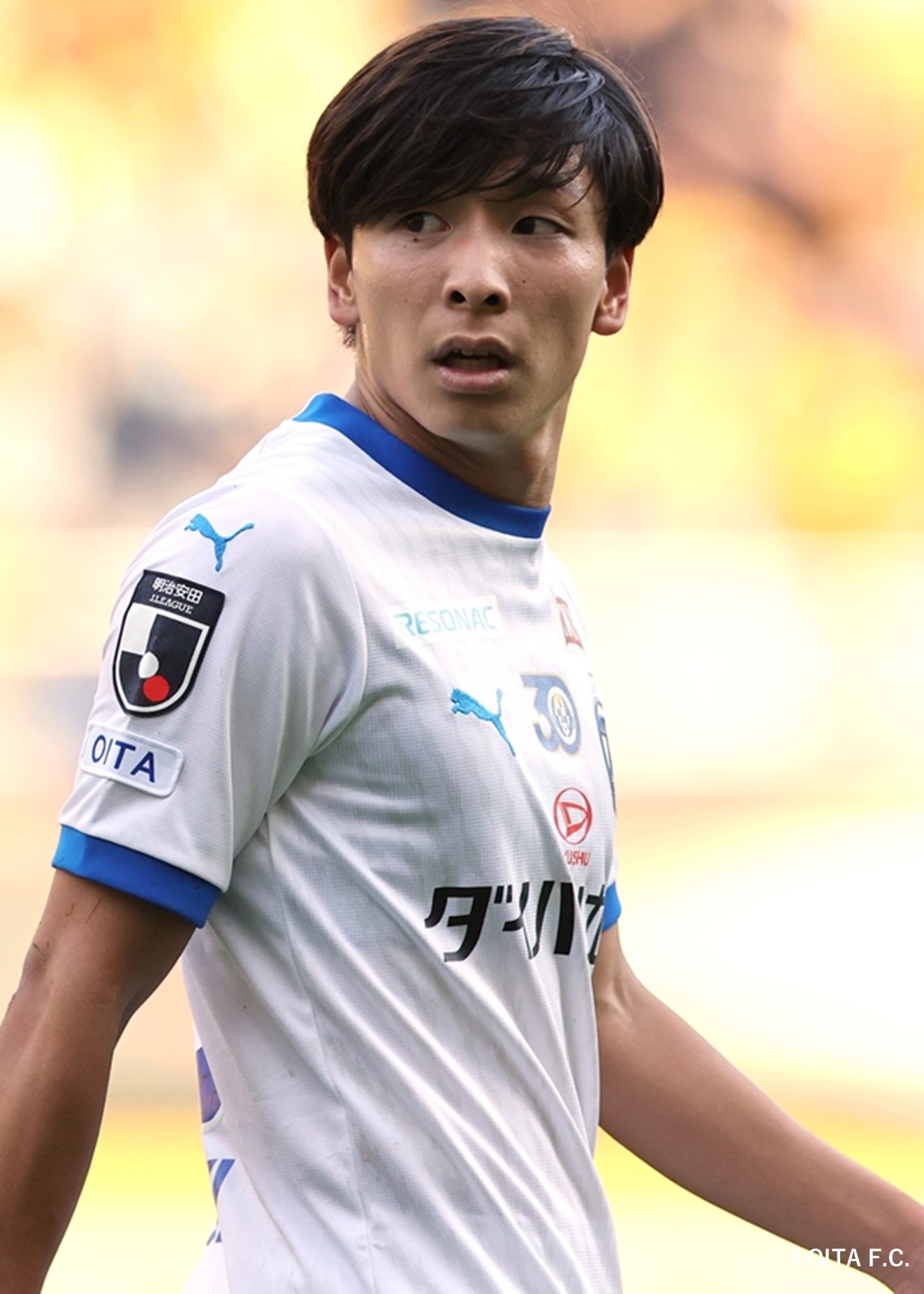 大分トリニータ 屋敷優成選手 2024ユニフォーム 大分トリニータ2024