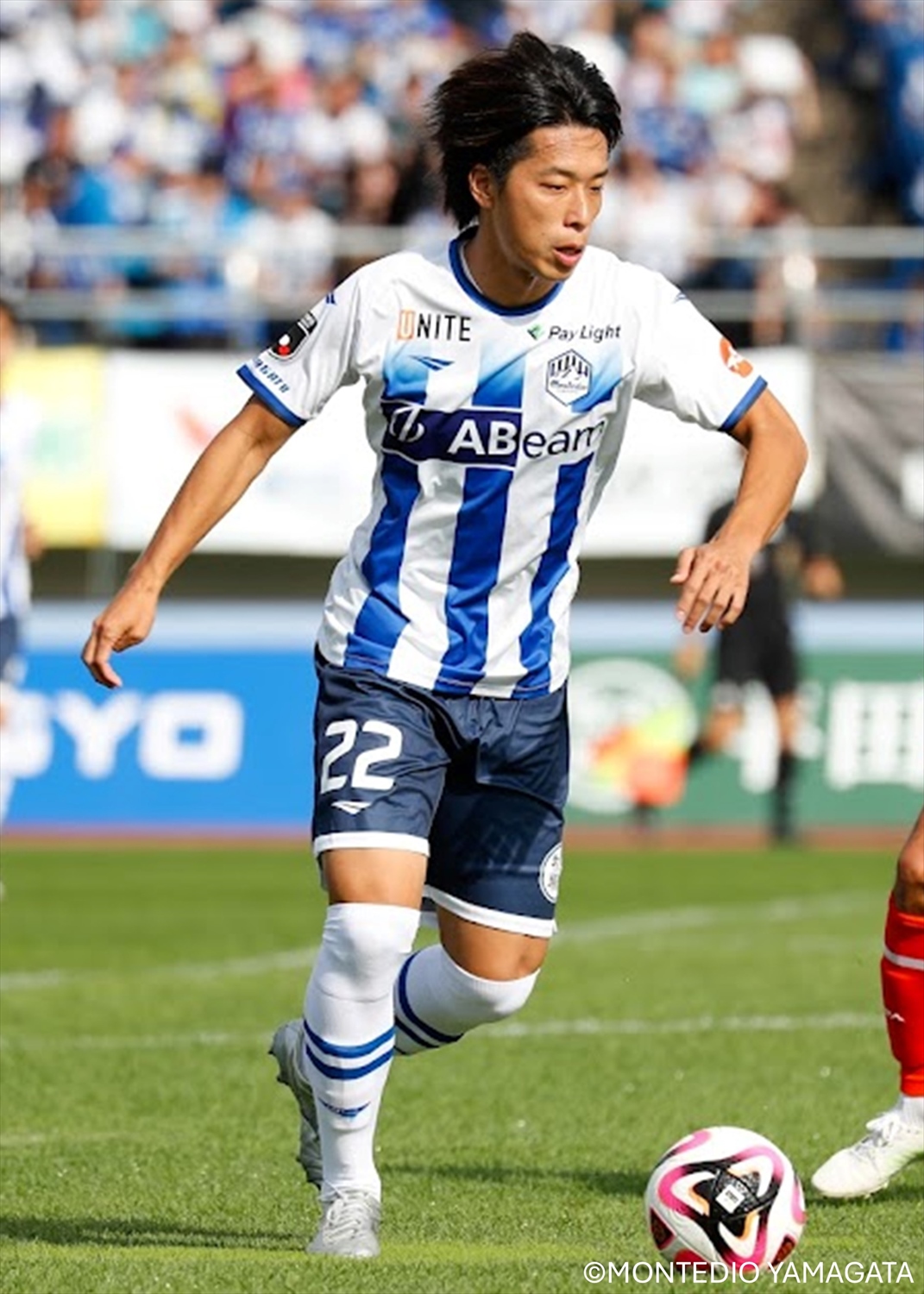 モンテディオ山形2025オーセンティックユニフォーム#22城和 隼颯