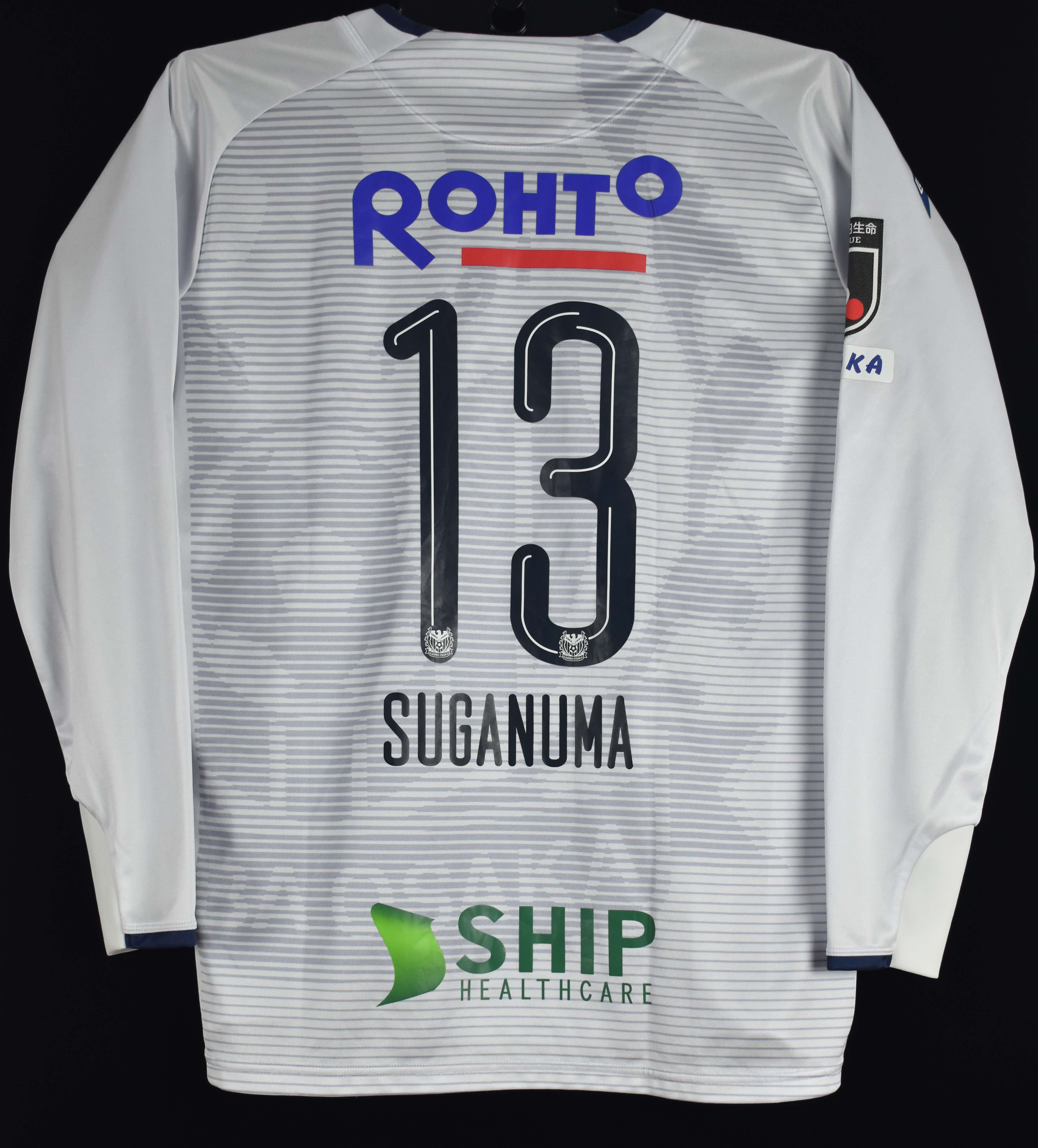 GAMBA OSAKA 長袖 ホワイト 通常販売】2025[長袖]レプリカユニフォーム2nd 商品詳細