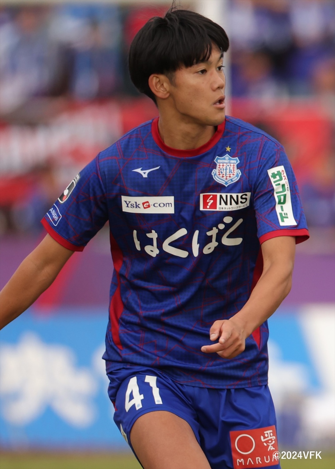 2XL【早い者勝ち！】ヴァンフォーレ甲府 荒木翔 サイン入り 夏ユニ