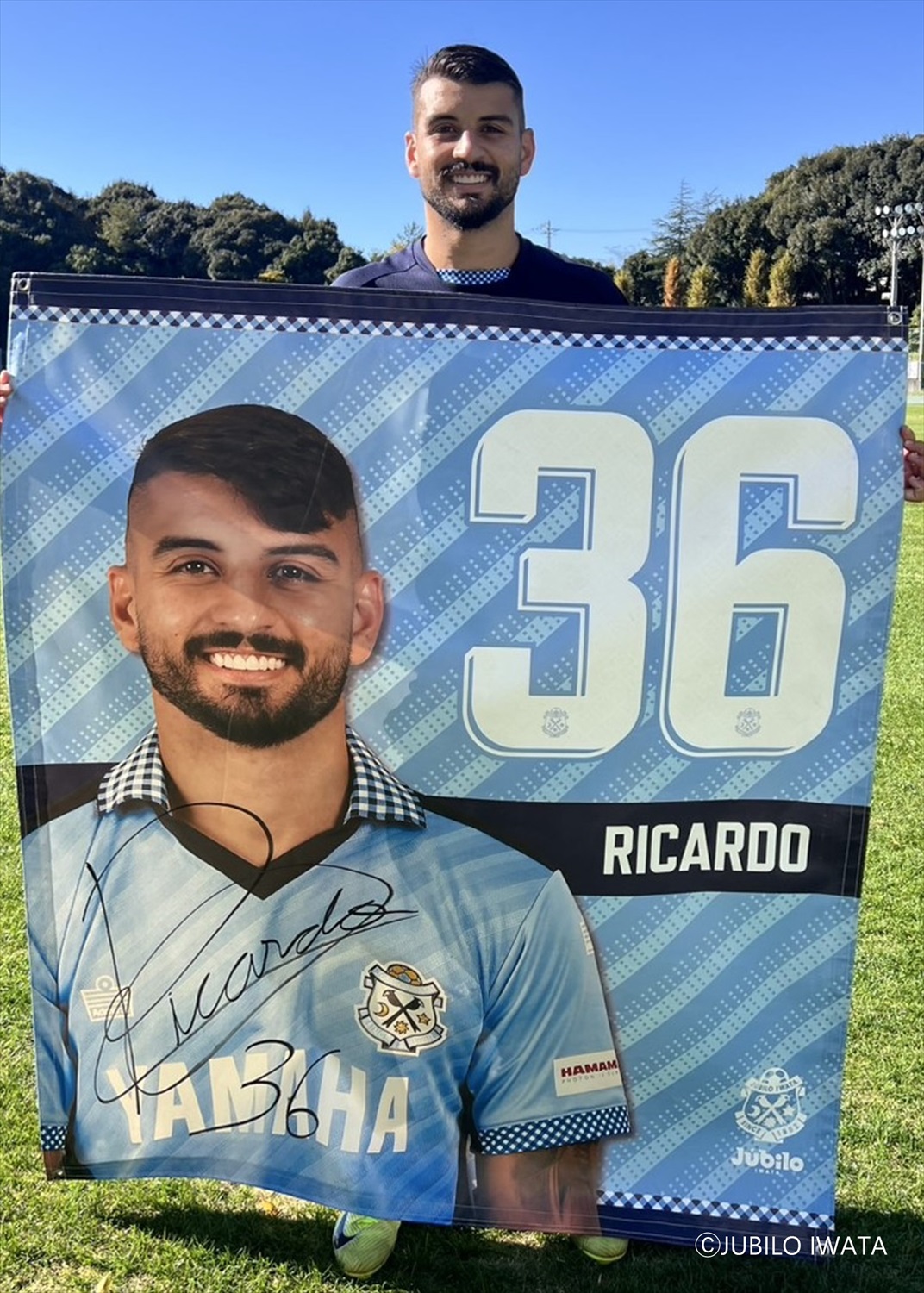 ジュビロ磐田　リカルドグラッサ選手　直筆サインカード ジュビロ磐田 リカルドグラッサ直筆サインカード - メルカリ
