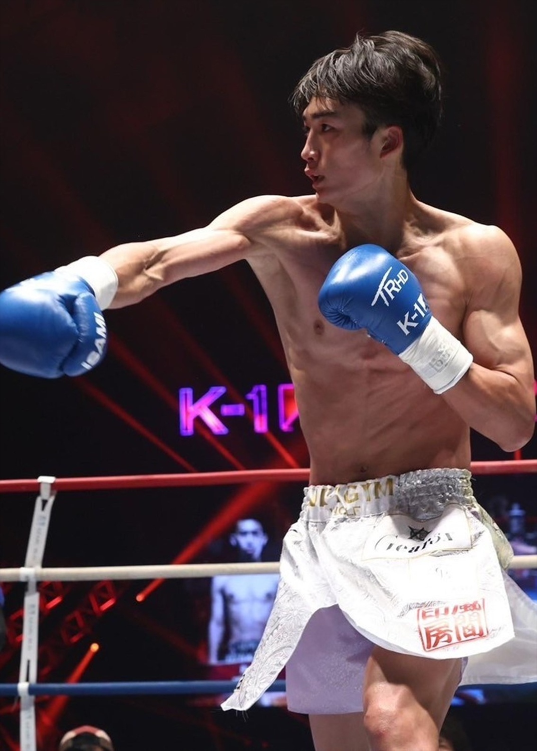第1回K1ジャパングランプリ使用グラブ イサミ】Dynamite!!で実際に使われた旧K-1 WORLD GP公式試合用