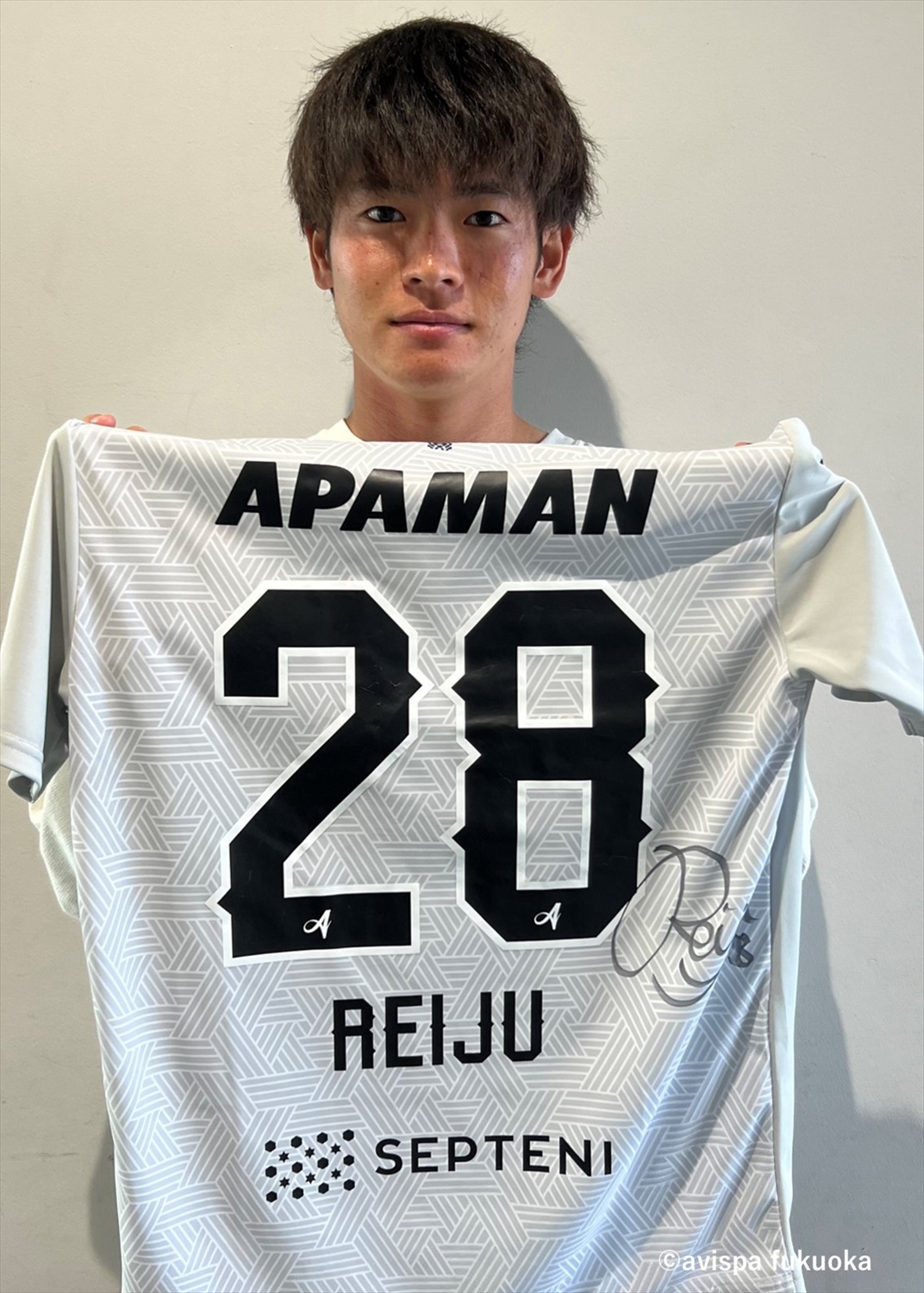 ルーキーイヤー アビスパ福岡 金森健志 直筆サイン入りユニフォーム 2024 SEASON SPECIAL UNIFORM 再販 お申込み受付中‼️ ＼ #金森