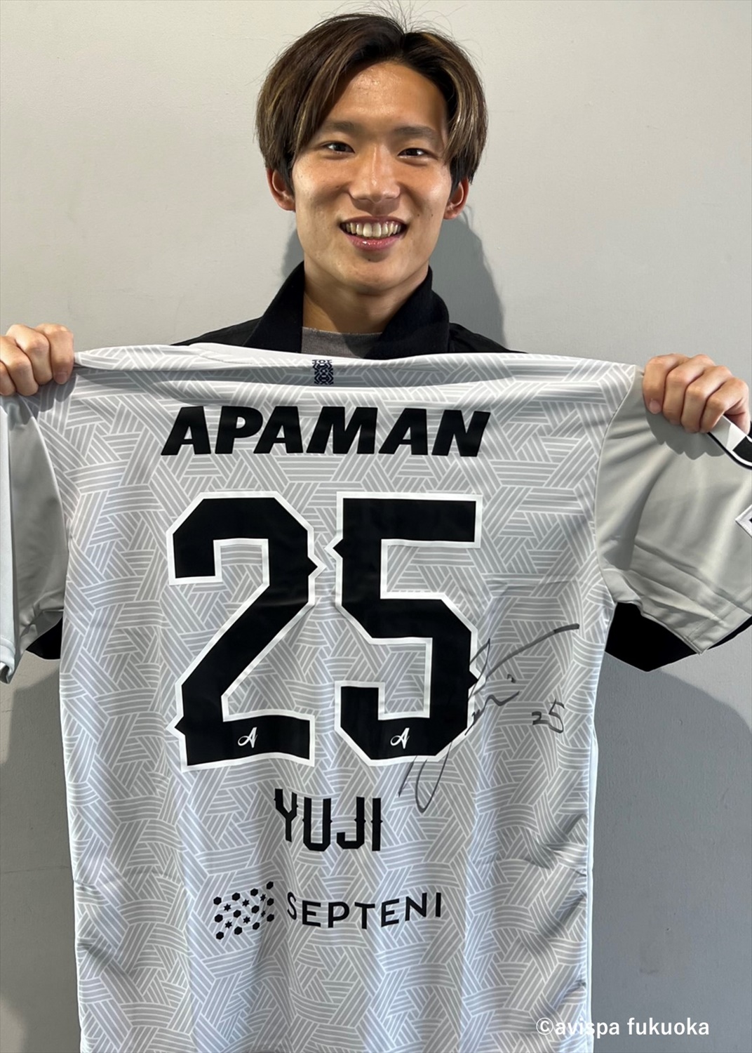 アビスパ福岡 北島祐二 直筆サイン入りユニフォーム Lサイズ 20201003172244616_25.jpg