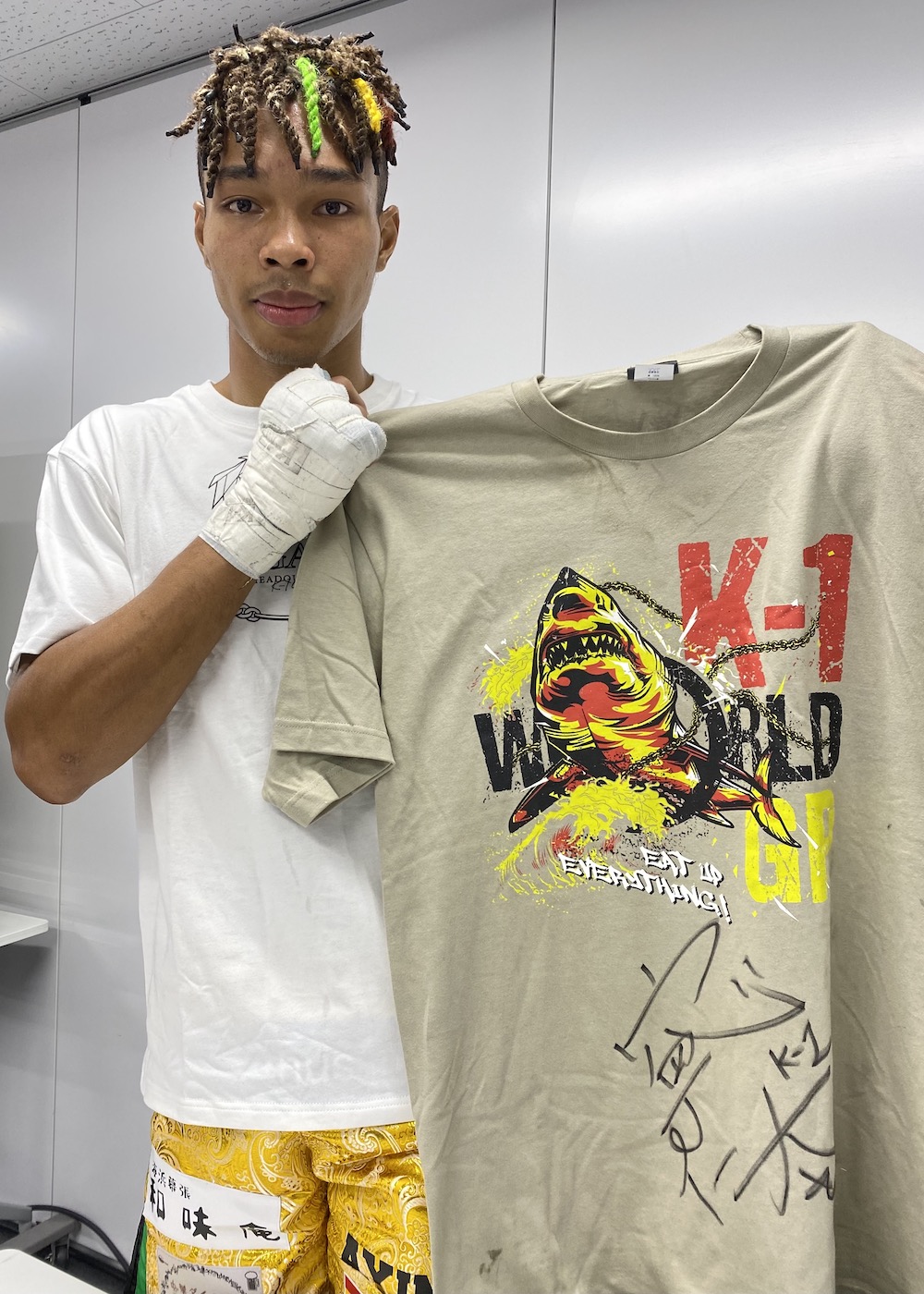 ジュラシック木澤さんTシャツ 直筆サイン ジュラシック木澤 サインTシャツ - メルカリ
