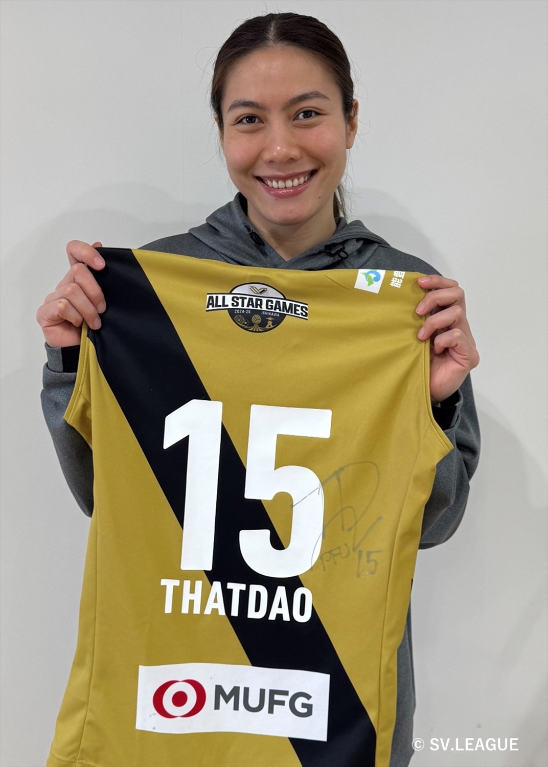 【15 タットダオ・ヌクジャン】スペシャルユニフォーム/TEAM KOTONA（実使用・直筆サイン入り）