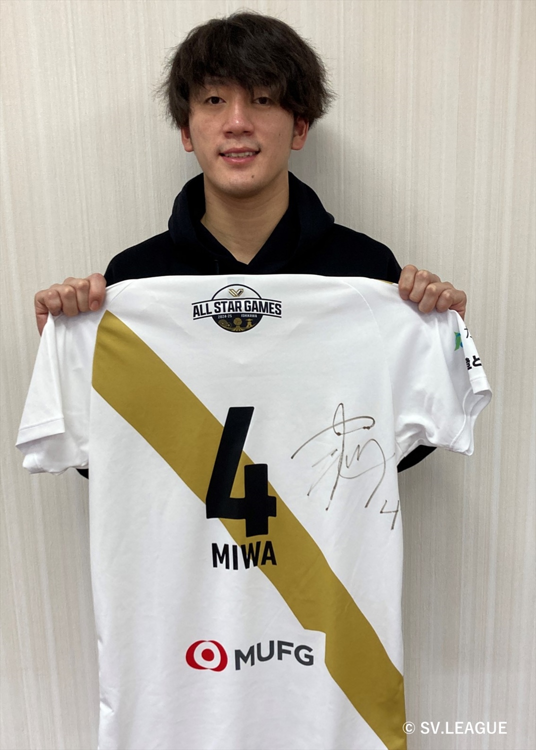 【限定品】SVリーグ オールスター2024-25 宮浦健斗 Tシャツ Mサイズ 大会記念シャツ表.jpg