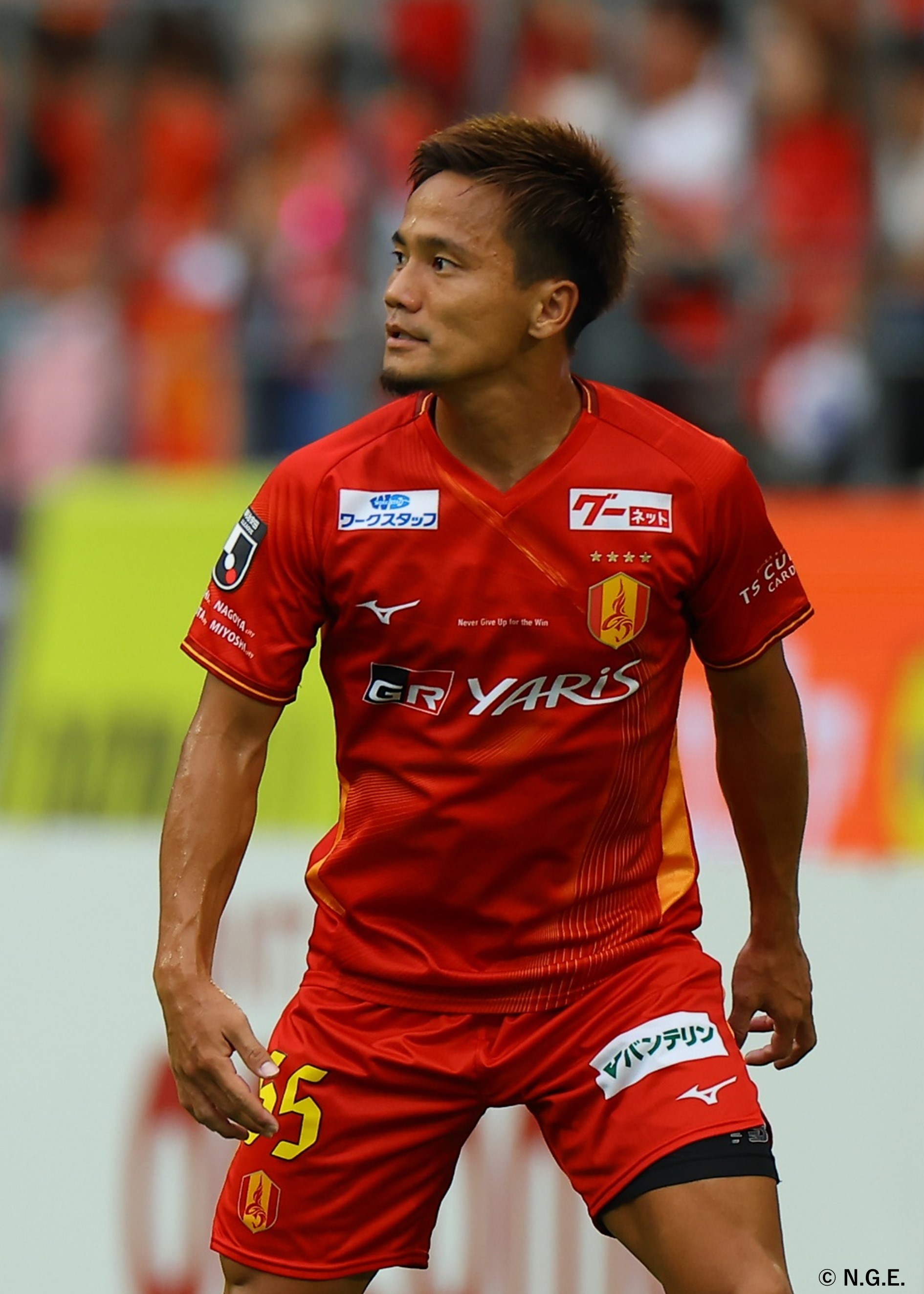 名古屋グランパス　徳元悠平選手　直筆サイン入りユニフォーム 名古屋グランパス 徳元悠平選手 直筆サイン入りユニフォーム