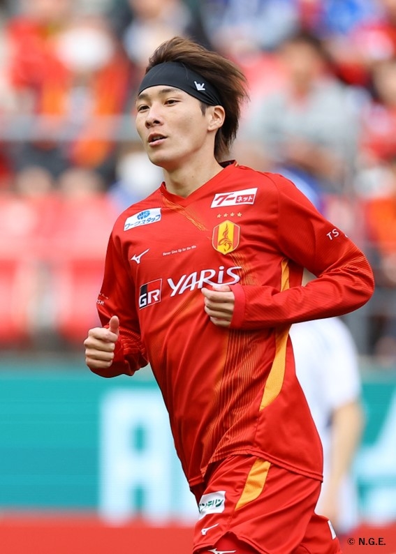 サッカー　名古屋グランパス 選手実使用　支給品　山岸　ユニフォーム　 長袖 サッカー 名古屋グランパス 選手実使用 支給品 山岸