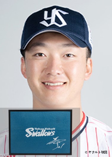 東京ヤクルトスワローズ　トニー・バーネット 直筆サイン入りフォト 最多セーブ記念 東京ヤクルトスワローズ トニー・バーネット 直筆サイン入り