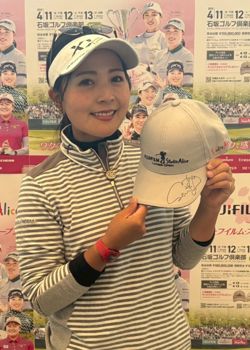 【小祝さくら選手】 直筆サインキャップ 小祝さくら選手 直筆サイン キャップ