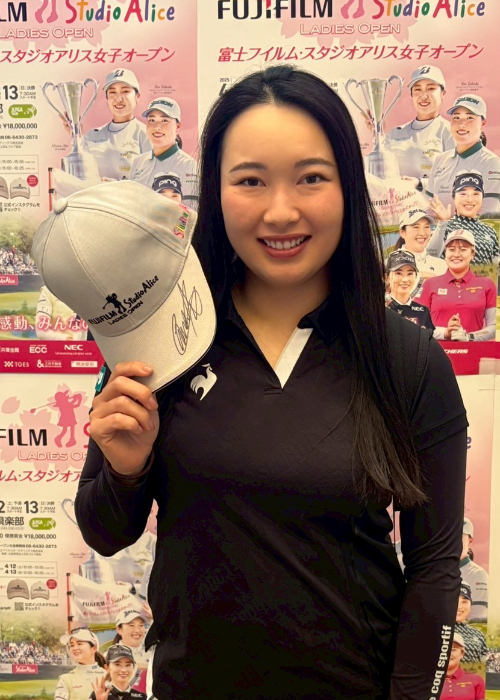 スタジオアリスレディスオープン　サイン入りキャップ 3つセット HATTRICK（ハットトリック）-選手の想いをファンへ届ける公式