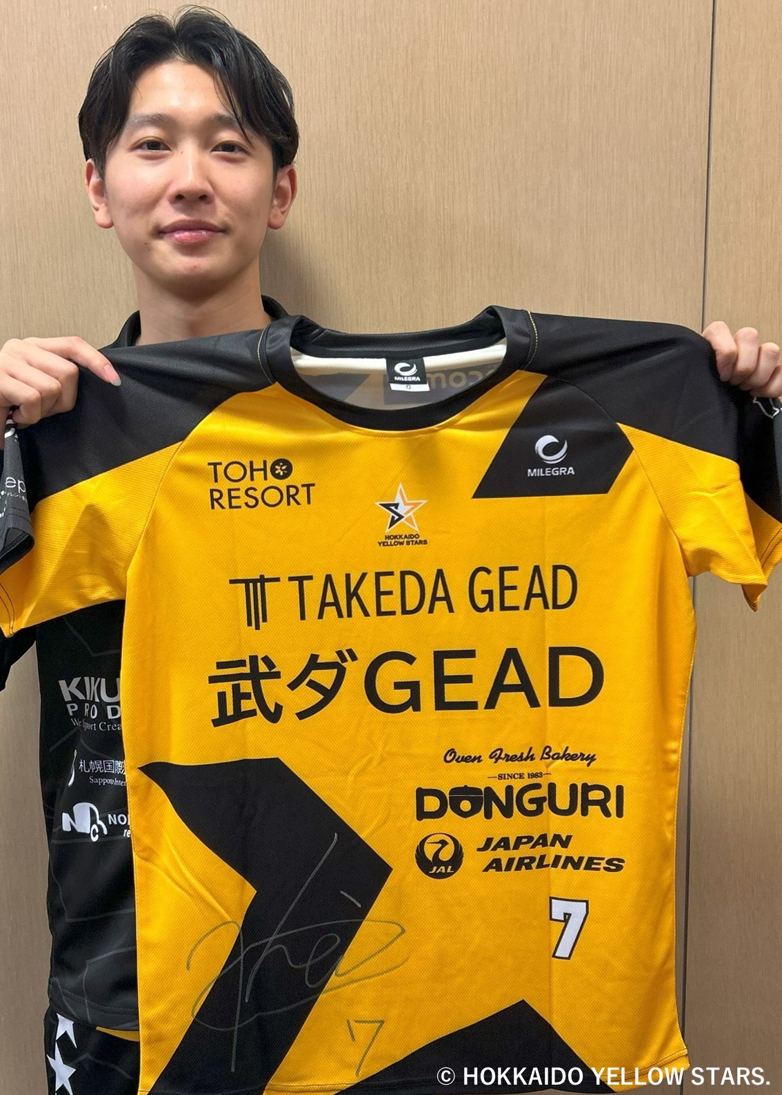 サフィルバ北海道 (現イエロースターズ北海道) ユニフォーム サフィルヴァ北海道 2022-2023 新ユニフォーム、シーズン