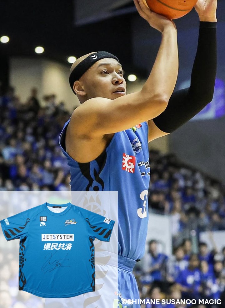 【送料無料】島根スサノオマジック ニック・ケイ選手 サイン入りTシャツ Lサイズ ニック・ケイ｜2024-25 SEASON 島根スサノオマジック新体制 特設