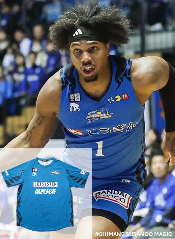 スサノオマジックシャツ 島根スサノオマジック】プライマリーロゴTシャツ ブルー