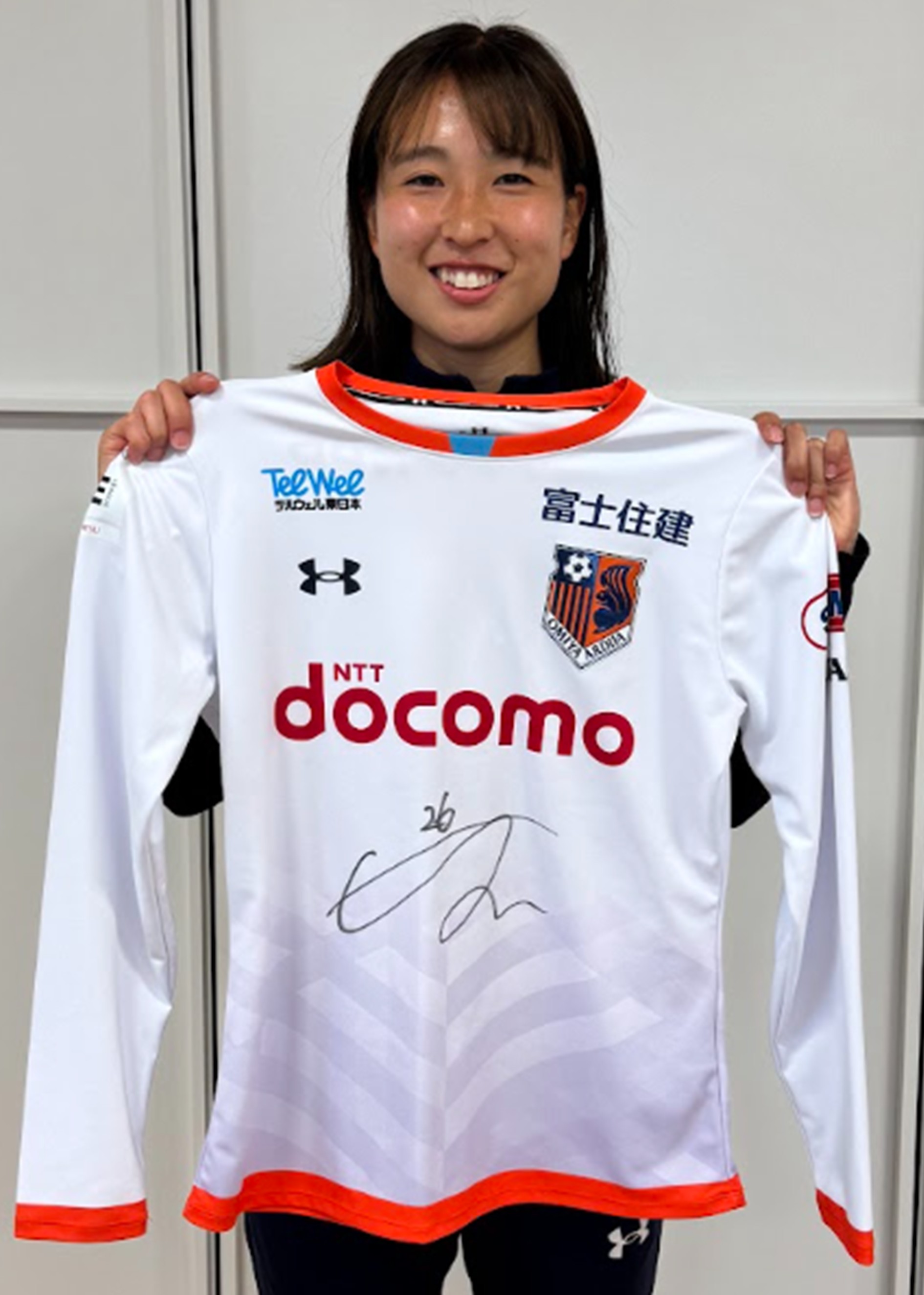 たむしゅんさん　大宮アルディージャ　選手実着用プラクティスシャツ たむしゅんさん 大宮アルディージャ 選手実着用プラクティスシャツ