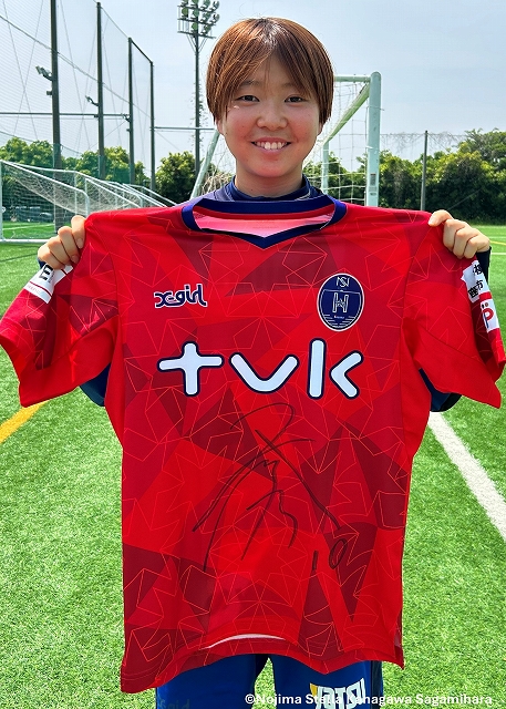 ノジマステラ神奈川相模原 23-24 非売品長 袖ユニ 菅能選手サイン入り HATTRICK（ハットトリック）-選手の想いをファンへ届ける公式