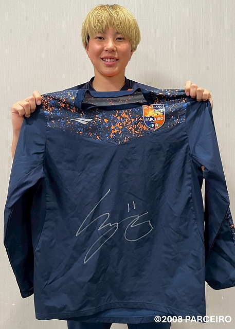 AC長野パルセイロ サイン入りシャツ HATTRICK（ハットトリック）-挑戦者の想いをファンへ届ける公式