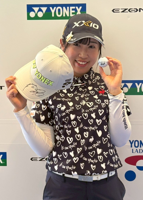 LPGA キムハヌル 直筆サイン入り2018 YONEX LADIES 20th 大会記念