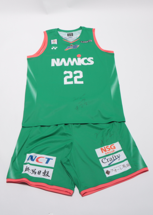 新潟アルビレックスBB サイン入り 入団記念セット 杉本天昇 バスケットボール 新潟アルビレックスBB サイン入り 入団記念セット 杉本天昇