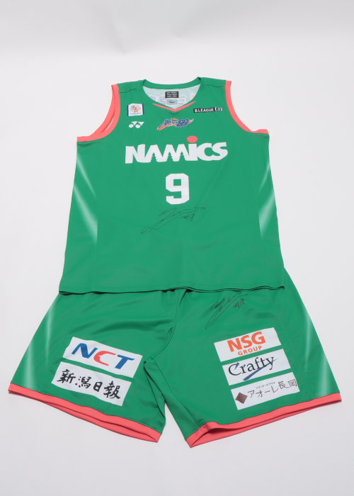 新潟アルビレックスBB サイン入り 入団記念セット 杉本天昇 バスケットボール 新潟アルビレックスBB サイン入り 入団記念セット 杉本天昇