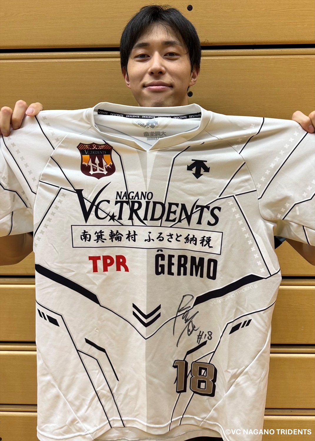 ＶＣ長野トライデンツ公式ユニフォーム(レプリカ) 2023-24シーズン オーセンティックユニフォーム販売について