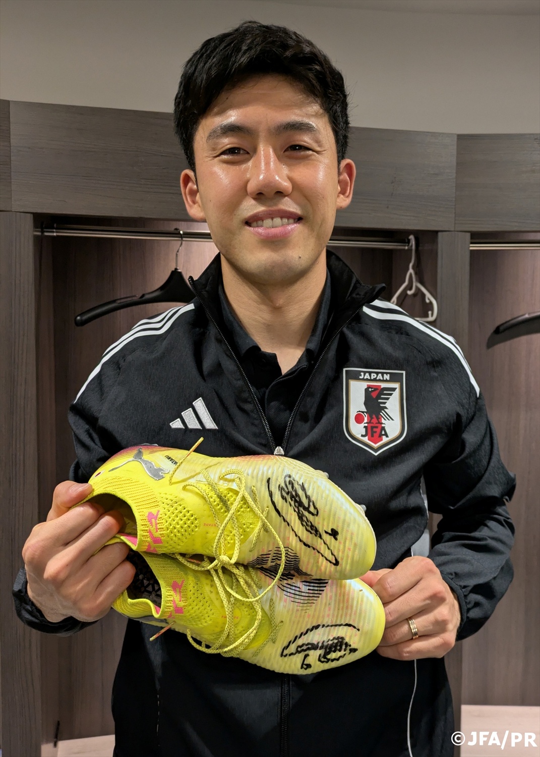 スタッド・ランス オーセンティックユニホーム25-26 関根大輝 L PUMA スタッド・ランス 25/26 ユニフォーム ホーム 半袖