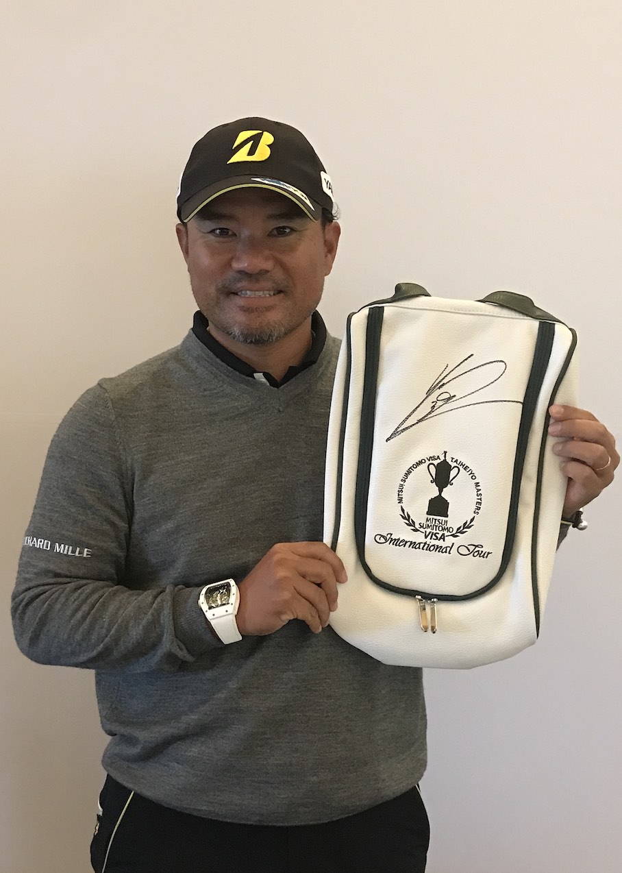 太平洋マスターズ2019 フラッグ　サイン入り HATTRICK（ハットトリック）-選手の想いをファンへ届ける公式