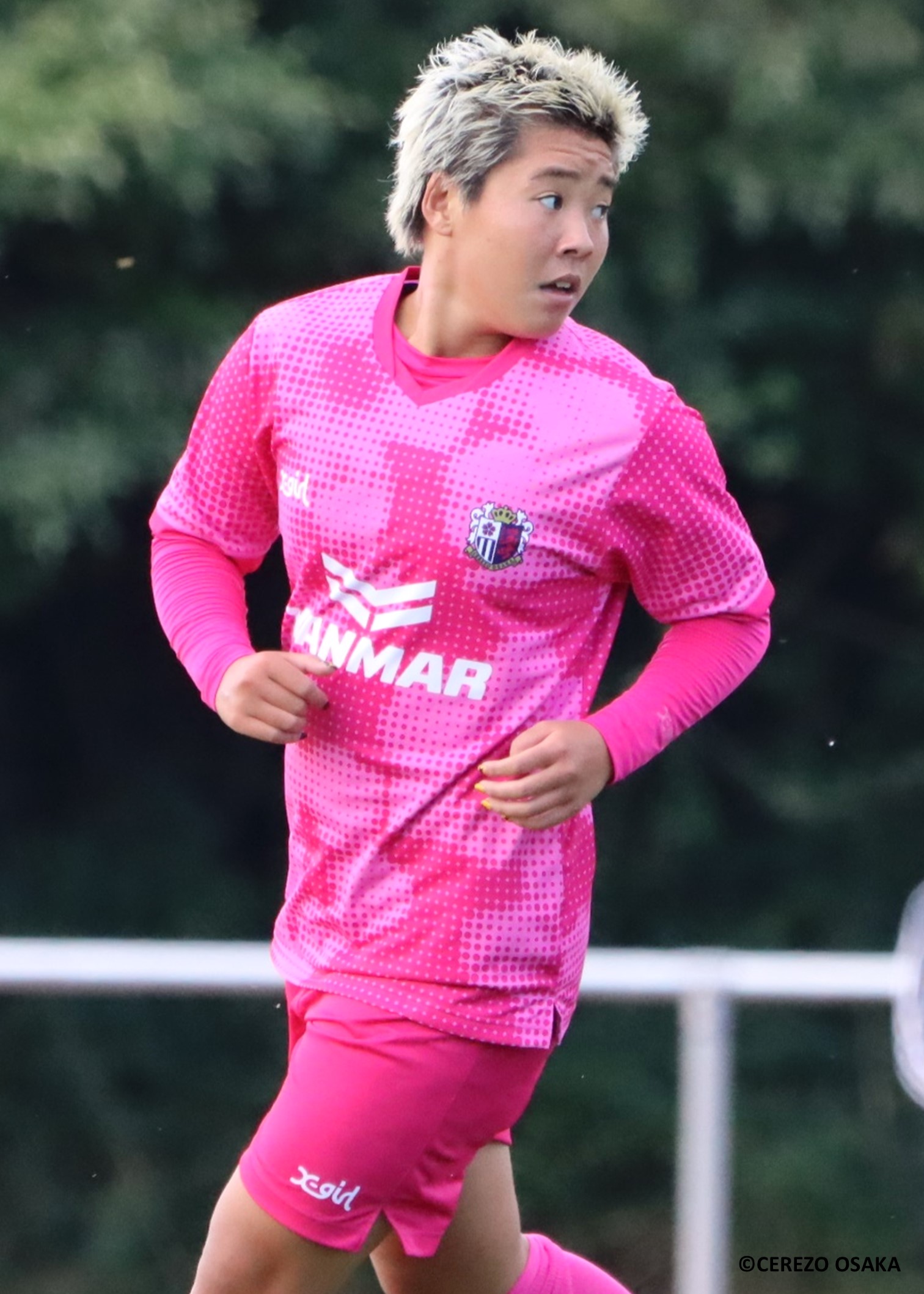 セレッソ大阪 ヤンマーレディース ベースボールシャツ セレッソ