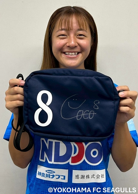 【一時値下げ】ニッパツ横浜FCシーガルズ 2024蔵田あかり選手ユニフォーム 値下げ】ニッパツ横浜FCシーガルズ 2024蔵田あかり選手