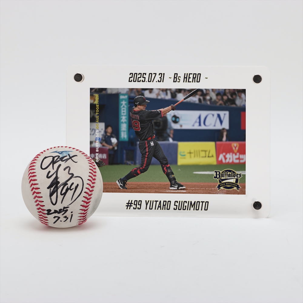 杉本裕太郎　Buffaloes ユニフォーム SUGIMOTO 99 サイン入り 杉本裕太郎 Buffaloes ユニフォーム SUGIMOTO 99 サイン入り