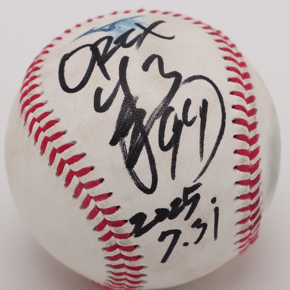 九里亜蓮選手　非売品サインボール 2025年 オリックス 九里亜蓮選手 非売品サインボール 2025年 オリックス - メルカリ