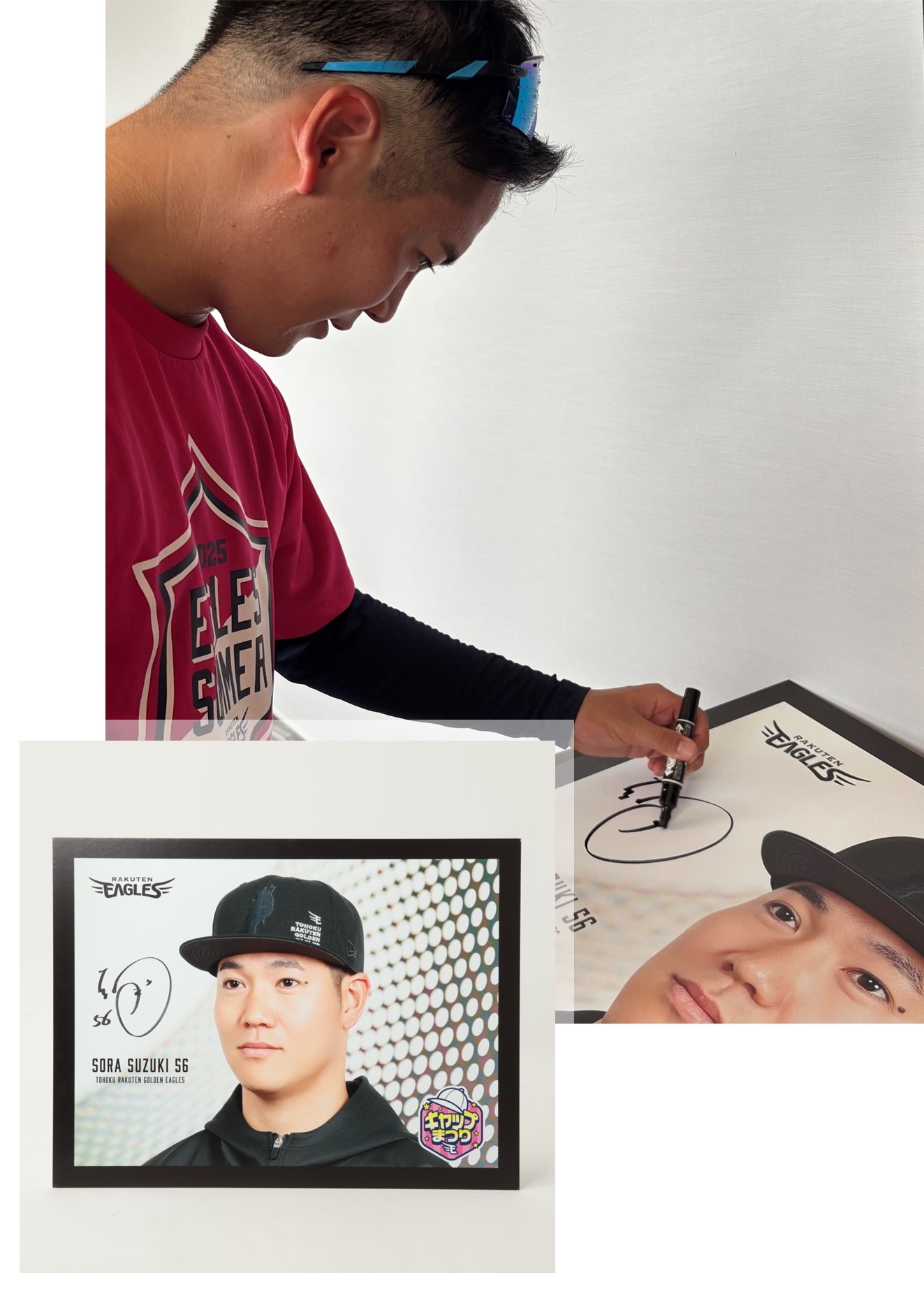 東北楽天ゴールデンイーグルス　プロコレ キャップ 　直筆サイン入り HATTRICK（ハットトリック）-選手の想いをファンへ届ける公式