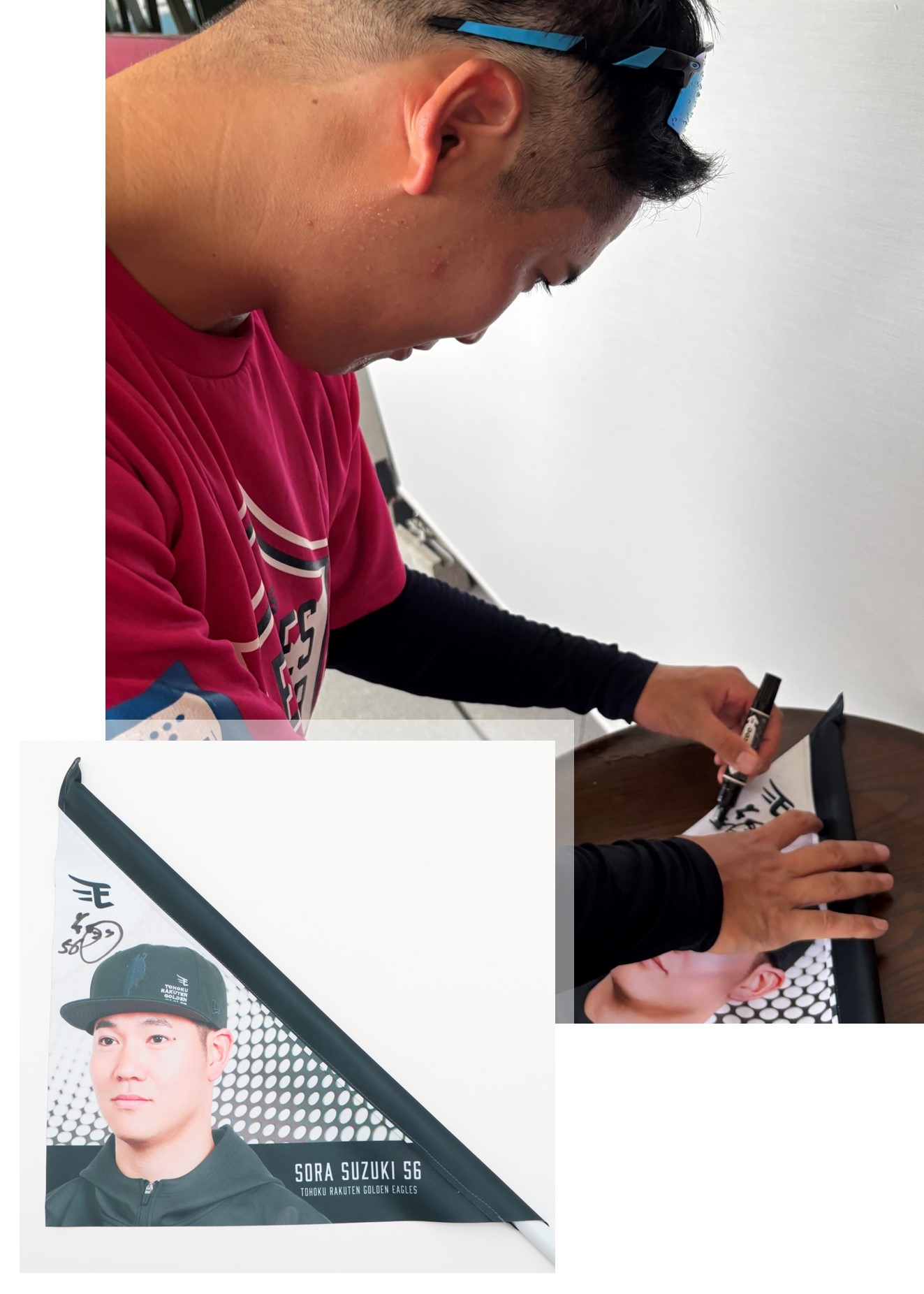 ヒロさん専用！非売品 MLB 公式バット&quot; Raul Ibanes&quot; サイン入り ヒロさん専用！非売品 MLB 公式バット