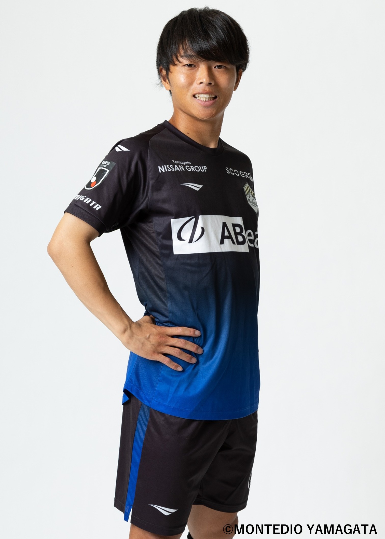 【未使用】モンテディオ山形　川井歩　ユニフォーム　M　ナツユニ　ペナルティ　レア 未使用】モンテディオ山形 川井歩 ユニフォーム M ナツユニ