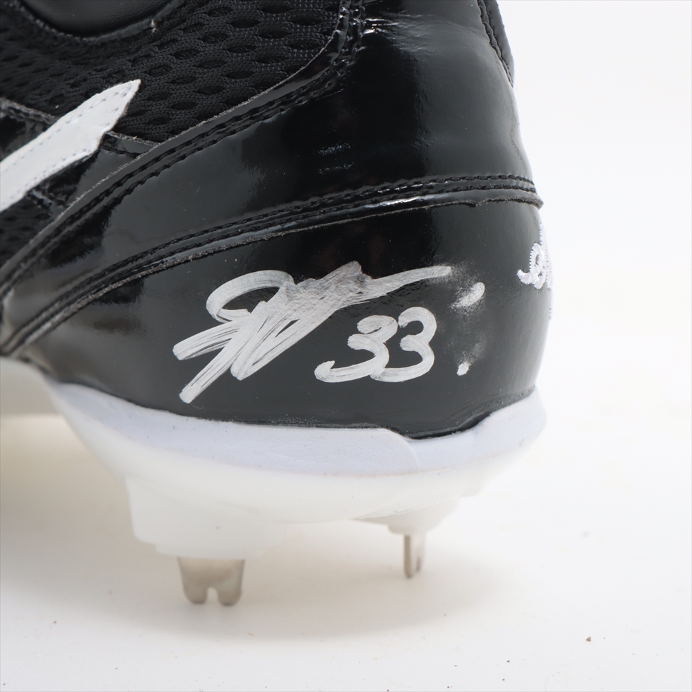 杉澤龍選手実使用フットガード 杉澤龍選手実使用フットガード ファーム】杉澤龍が10試合連続出塁中