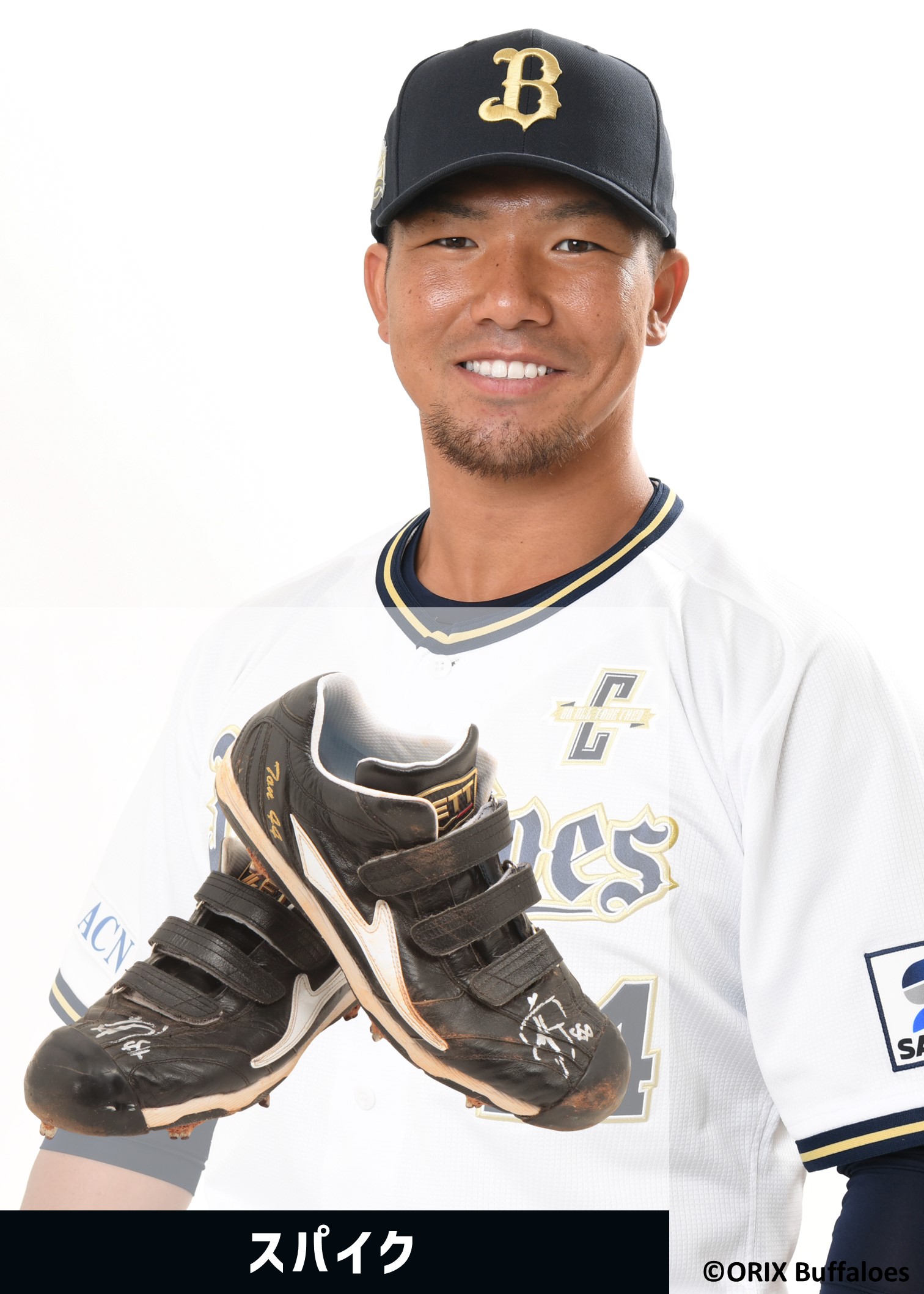 若月選手サイン入り　オリックスバッファローズ　キャップ　実使用選手着用　NPB HATTRICK（ハットトリック）-選手の想いをファンへ届ける公式