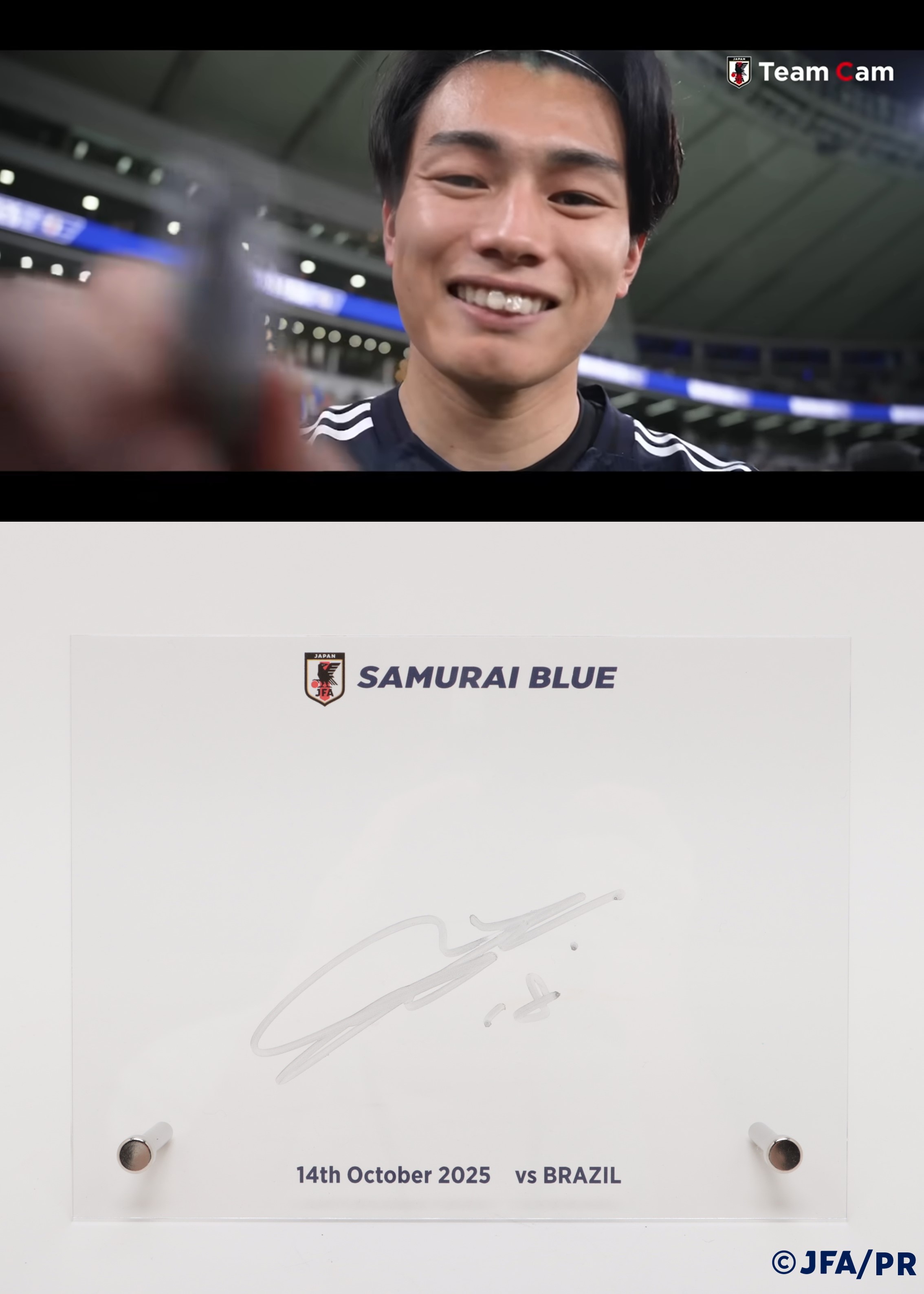 RioFerdinand直筆サインCap2002WCナイジェリア戦直後サイン RioFerdinand直筆サインCap2002WCナイジェリア戦直後サイン