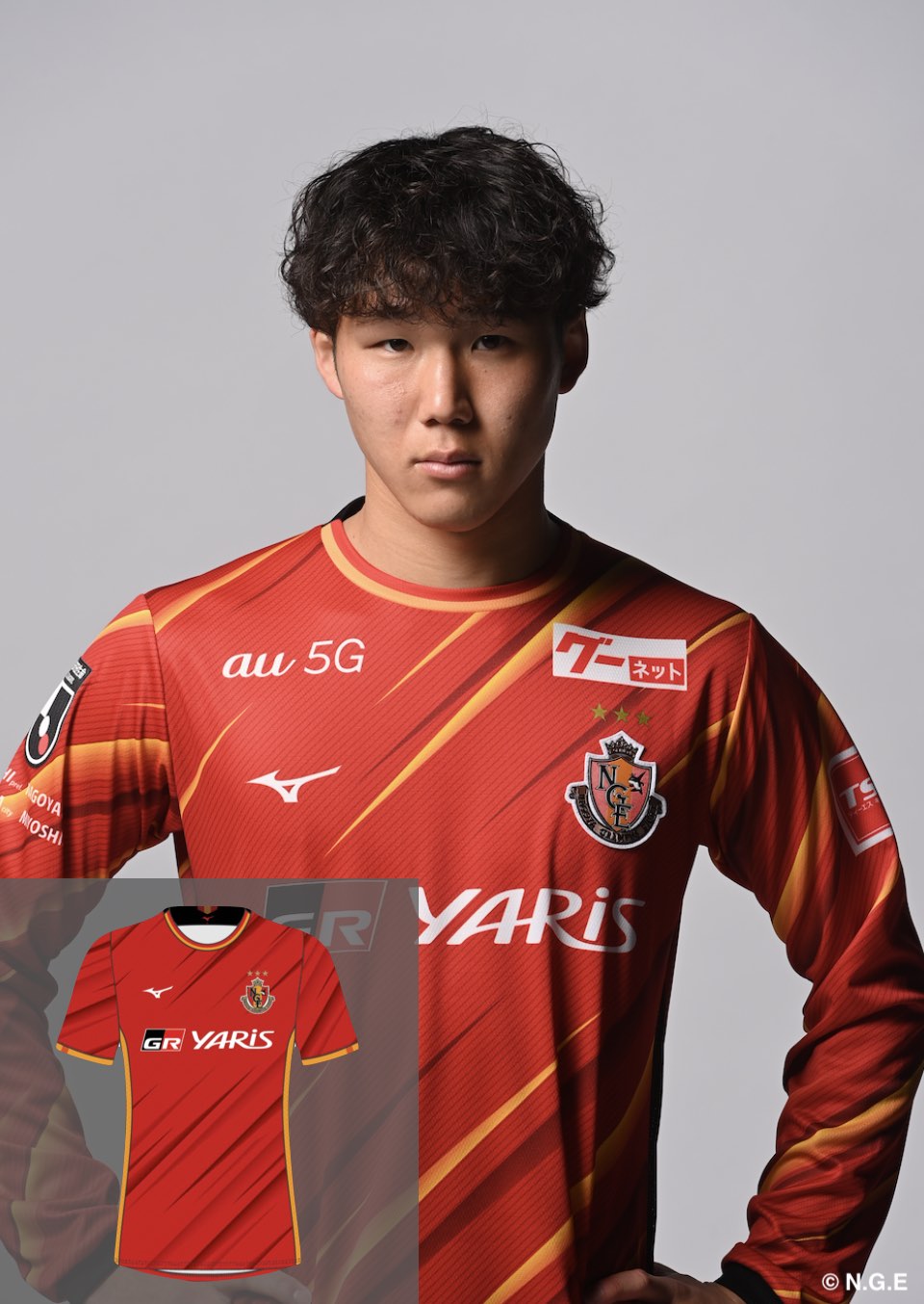 名古屋グランパス】2021 柿谷曜一朗 レプリカユニフォーム