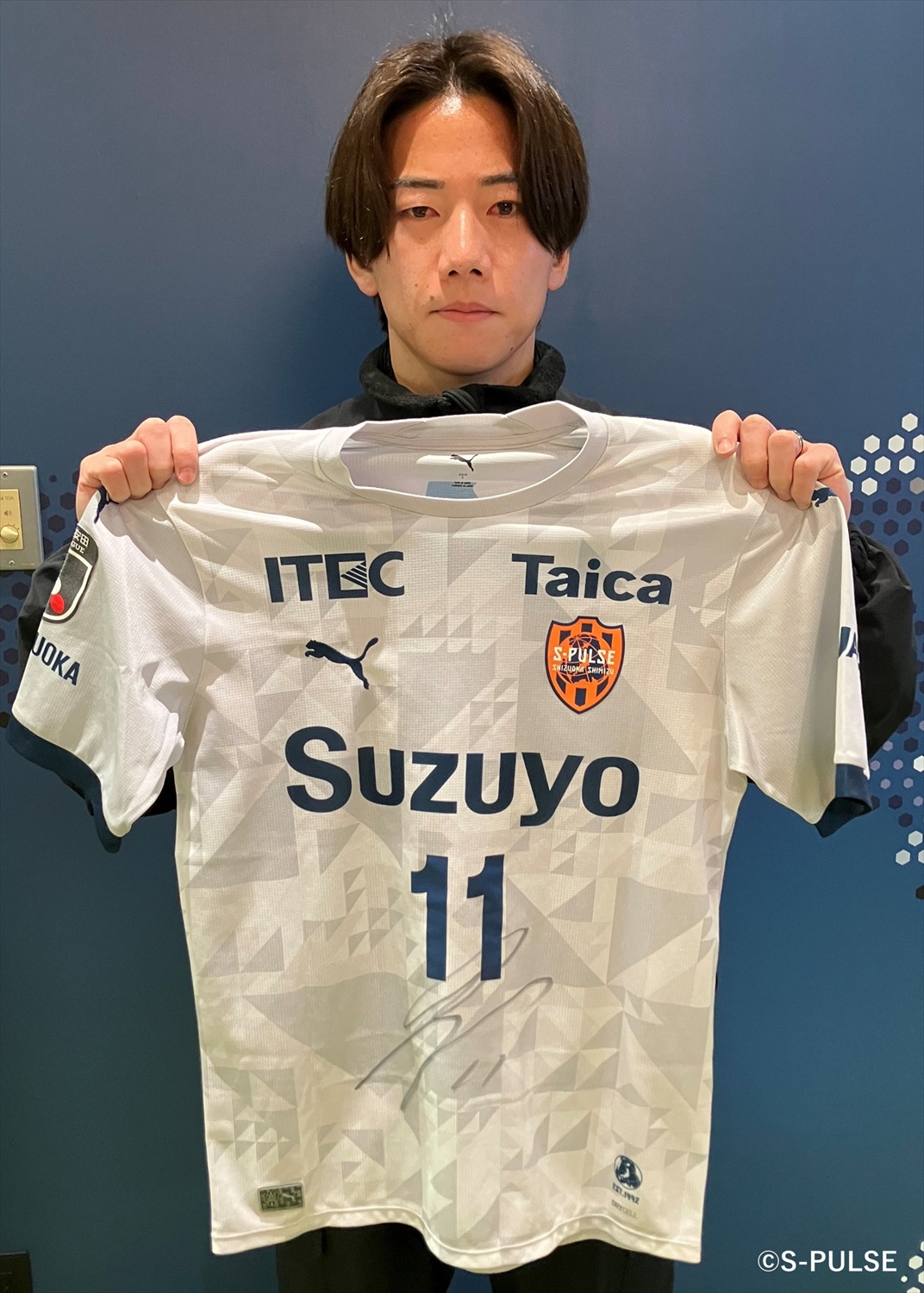 清水エスパルス2025ユニホームXL乾選手サイン入り 清水エスパルス2025ユニホームXL乾選手サイン入り 清水エスパルス2025