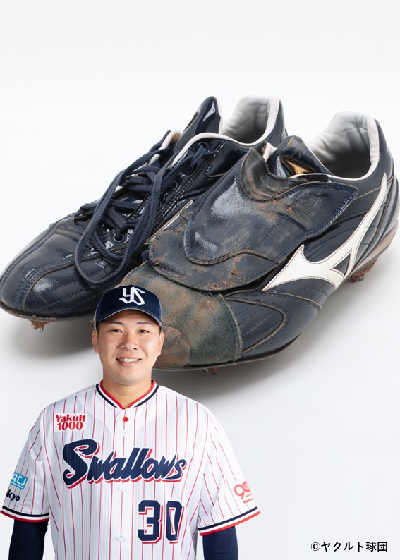 ヤクルト　宮本丈選手　サイン入りスパイク HATTRICK（ハットトリック）-選手の想いをファンへ届ける公式