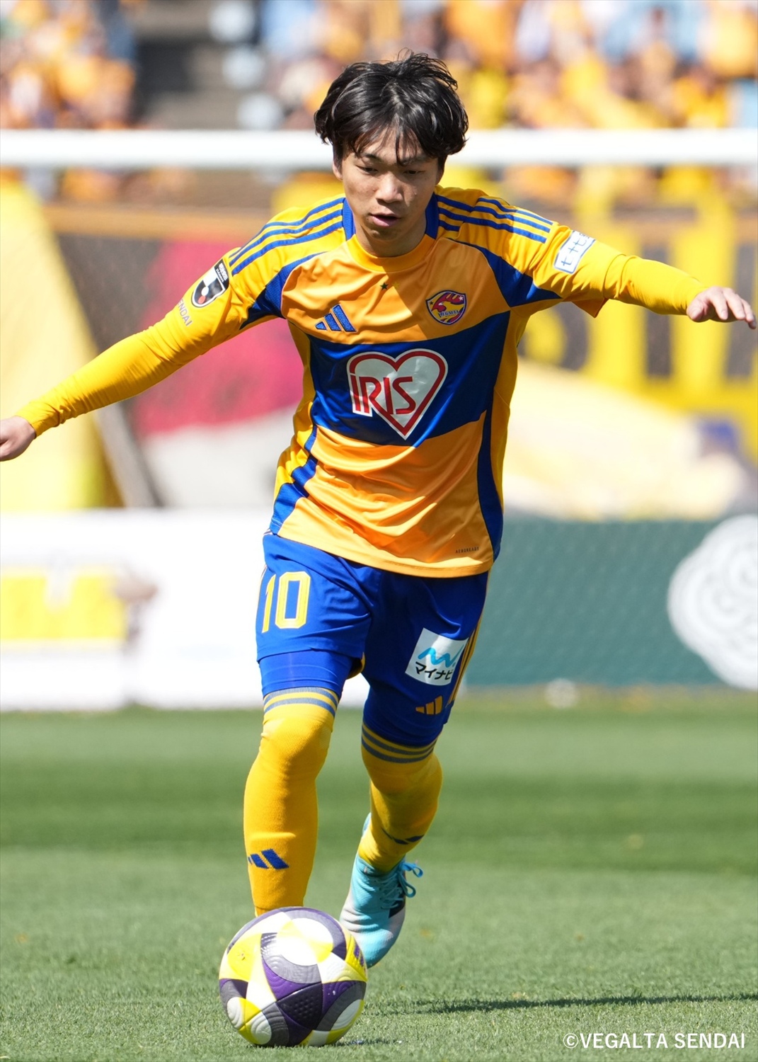 ベガルタ2025 オーセンティックユニフォーム菅田真啓選手　購入特典あり ベガルタ仙台 2025シーズン 1stオーセンティックユニフォーム 菅田真啓選手