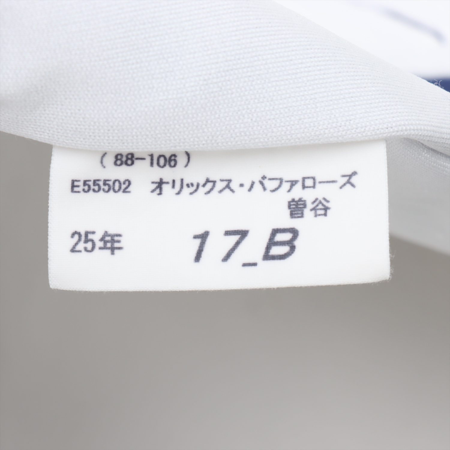 曽谷龍平 直筆サイン入りハイクオリティユニフォーム ブルーウェーブ Lサイズ 曽谷龍平 直筆サイン入りハイクオリティユニフォーム ブルーウェーブ L