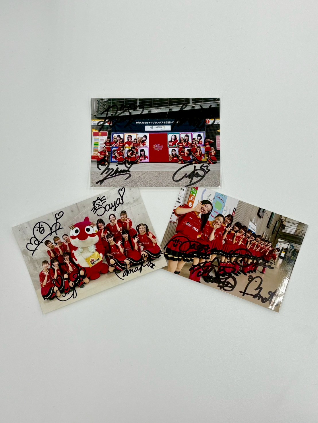 チアグランパス ミニフォト グッズセット HATTRICK（ハットトリック）-挑戦者の想いをファンへ届ける公式