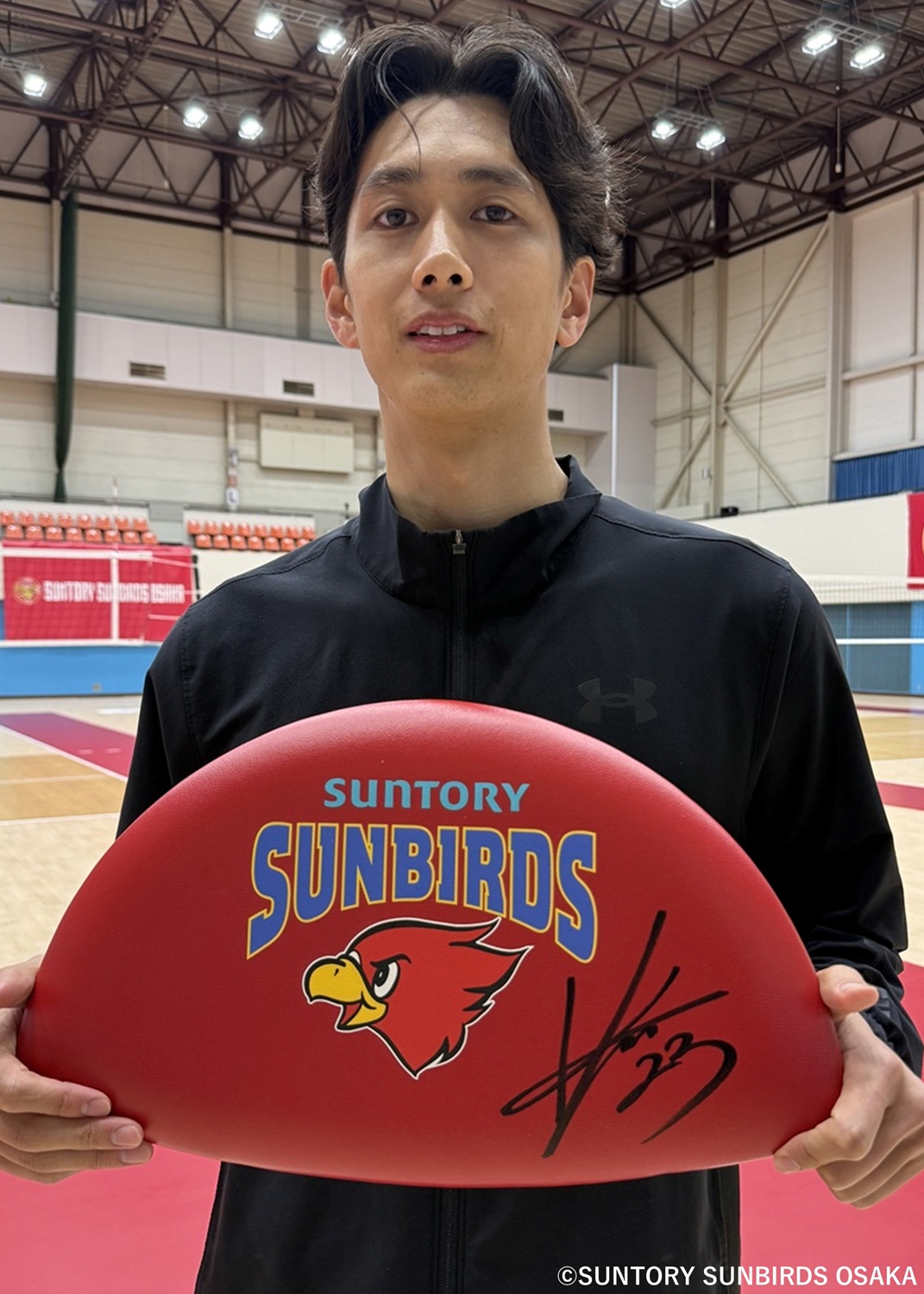 【新品未使用】柏田樹　オーセンティックユニフォーム サントリーサンバーズ大阪 HATTRICK（ハットトリック）-挑戦者の想いをファンへ届ける公式
