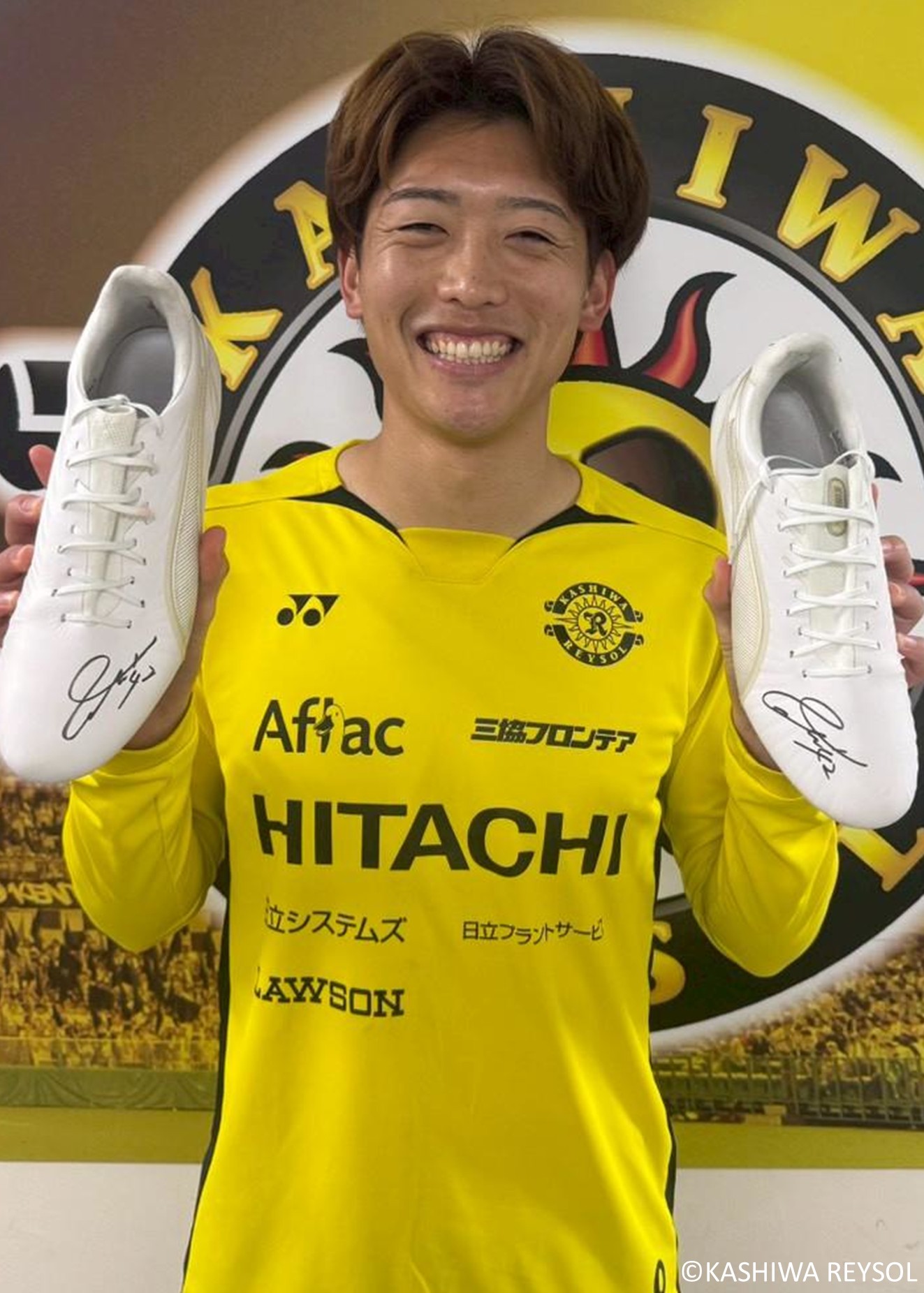 柏レイソル　原田亘選手42番 オーセンティックユニフォーム　　Ｌサイズ HATTRICK（ハットトリック）-挑戦者の想いをファンへ届ける公式