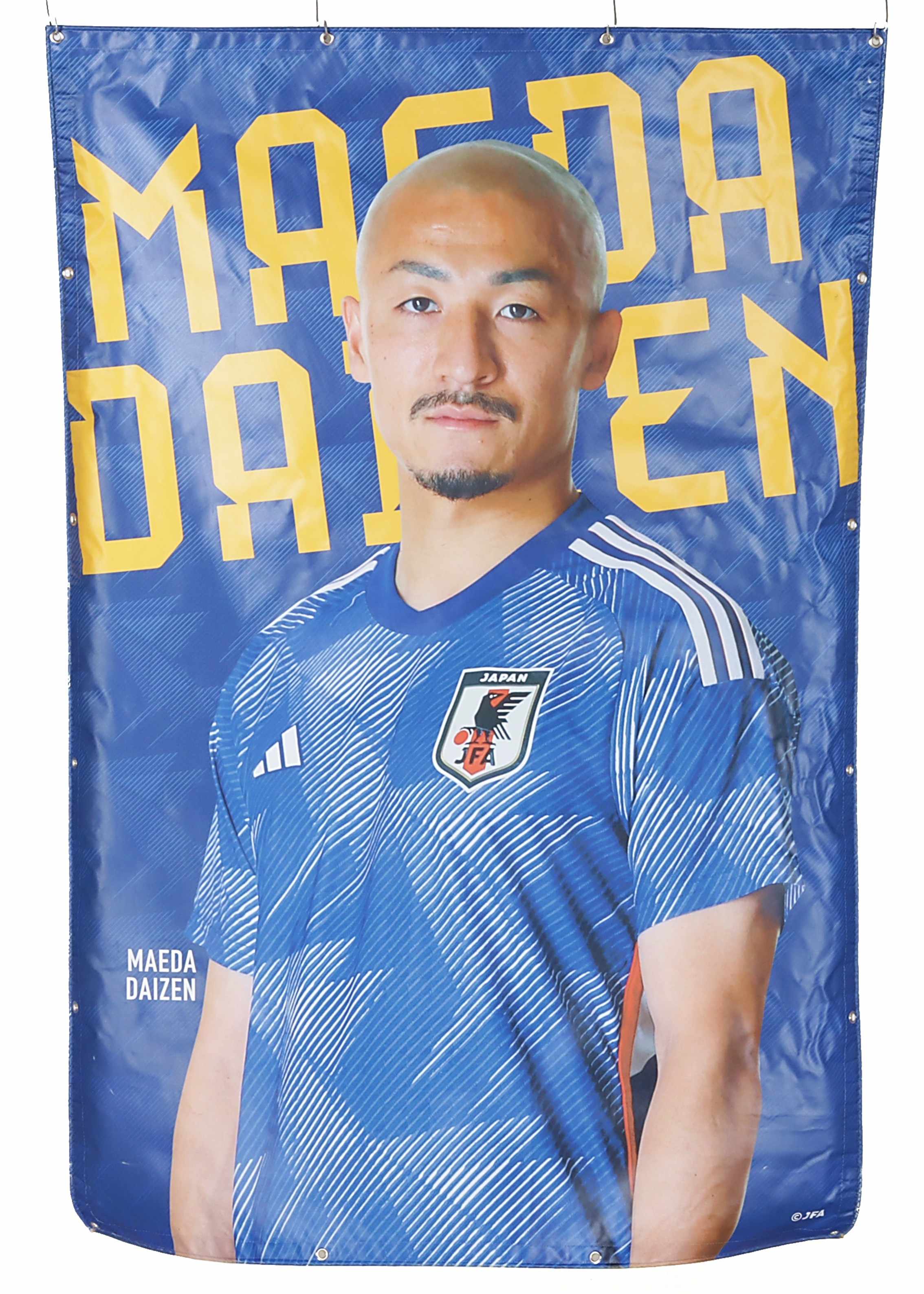 入手困難】日本代表 応援法被 旧デザイン 当時物 サッカーサポーター