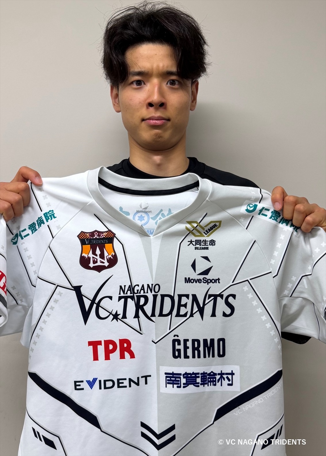 VC長野トライデンツ 2025-2026 一条太嘉丸選手 レプリカユニフォーム HATTRICK（ハットトリック）-挑戦者の想いをファンへ届ける公式